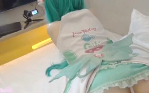 [MP4/341MB]動漫女神系列調教cosplay極品初音未來女神